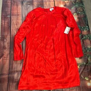 Nine West Vibrant Red Kids Dress